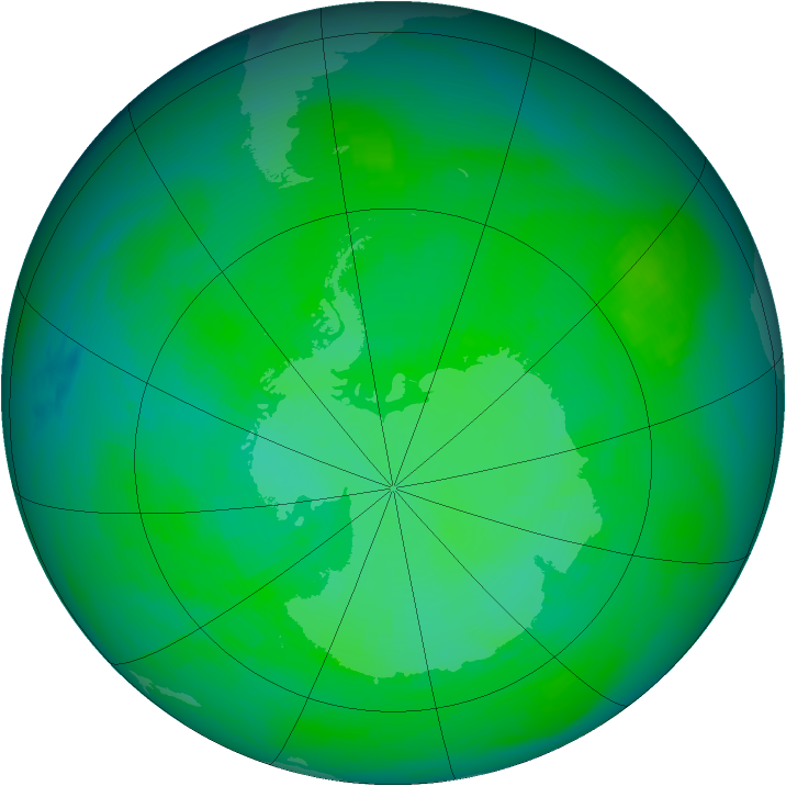 Ozone Map 1982-12-15